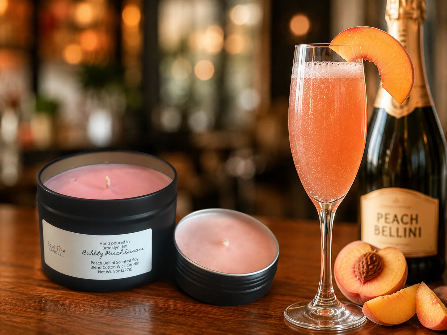 Bubbly Peach Dream